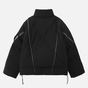 Concert Outfit Oversize Deconstructed Cotton Jacket
