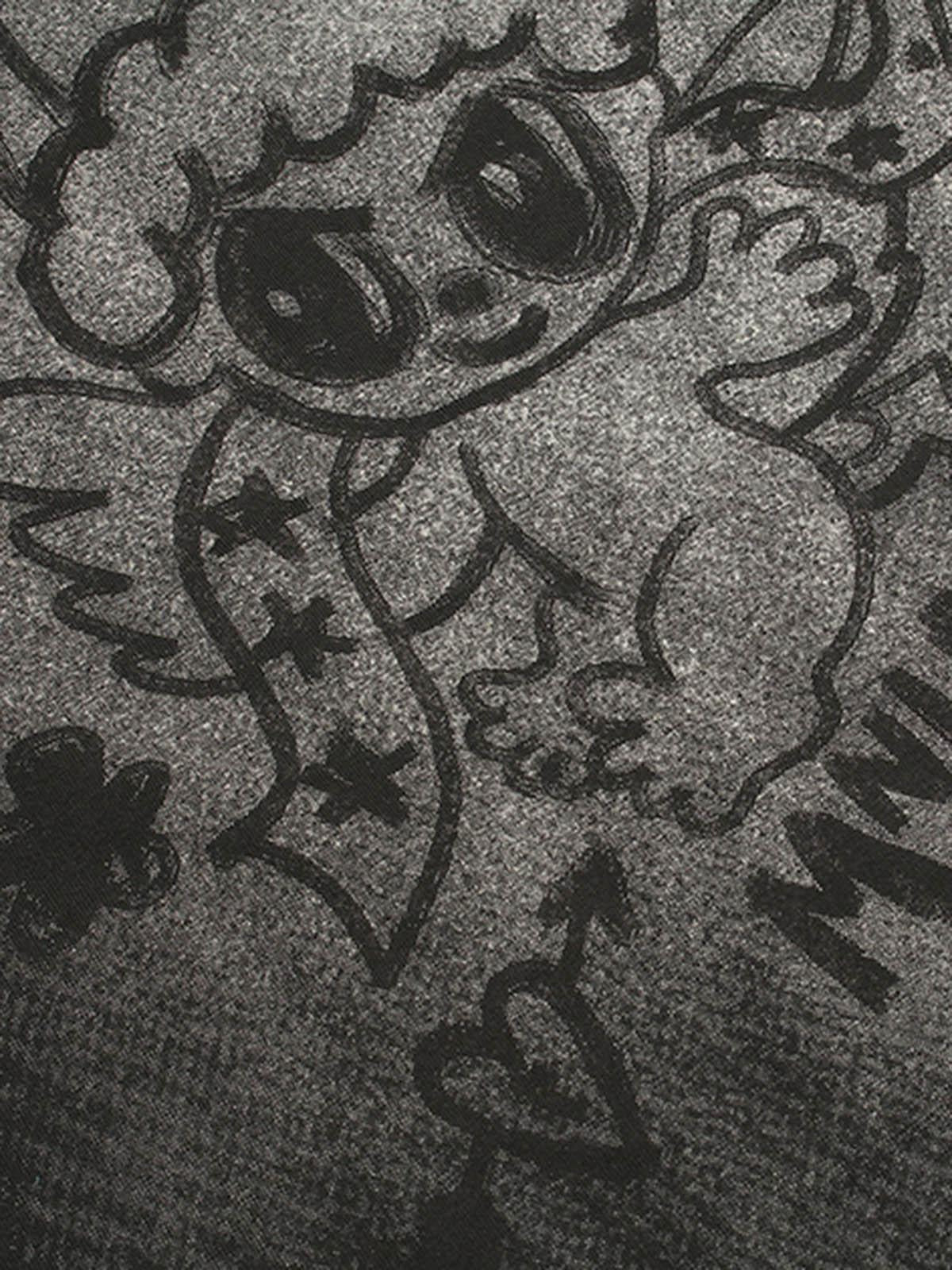 Concert Outfit Oversized Angel Graphic T-Shirt Concert Outfit Oversized Angel Graphic T-Shirt