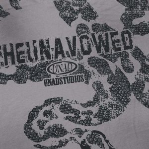 Concert Outfit Oversized Snake Graphic T-Shirt