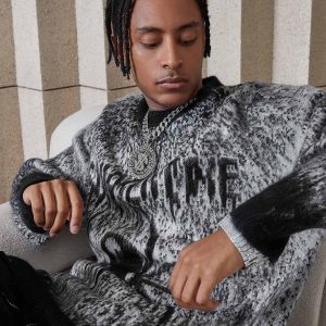 Concert Outfit Oversized Spider Sweater