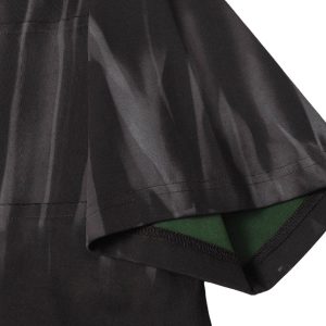 Concert Outfit Oversized Tie-Dye Embroidered Letter T-Shirt