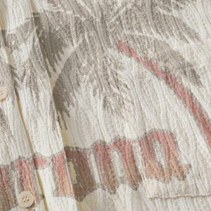 Concert Outfit Palm Tree Short-Sleeve Shirt