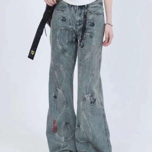 Concert Outfit Pant Leg Openings Jeans
