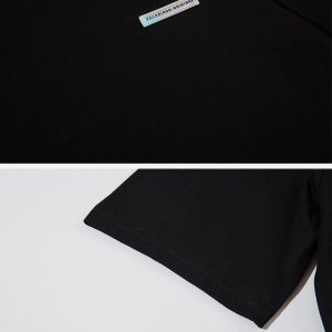 Concert Outfit Paper Clip Decoration Tee