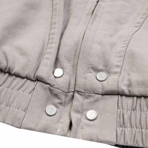 Concert Outfit Patchwork Fur Hooded Quilted Jacket