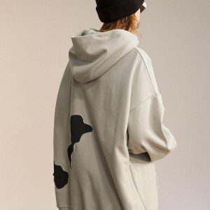 Concert Outfit Patchwork Hoodie