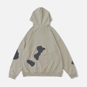 Concert Outfit Patchwork Hoodie