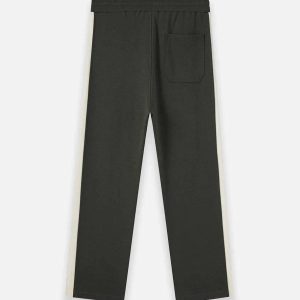 Concert Outfit Patchwork Split Pants