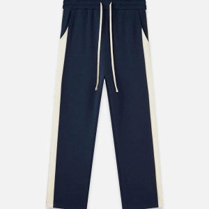 Concert Outfit Patchwork Split Pants