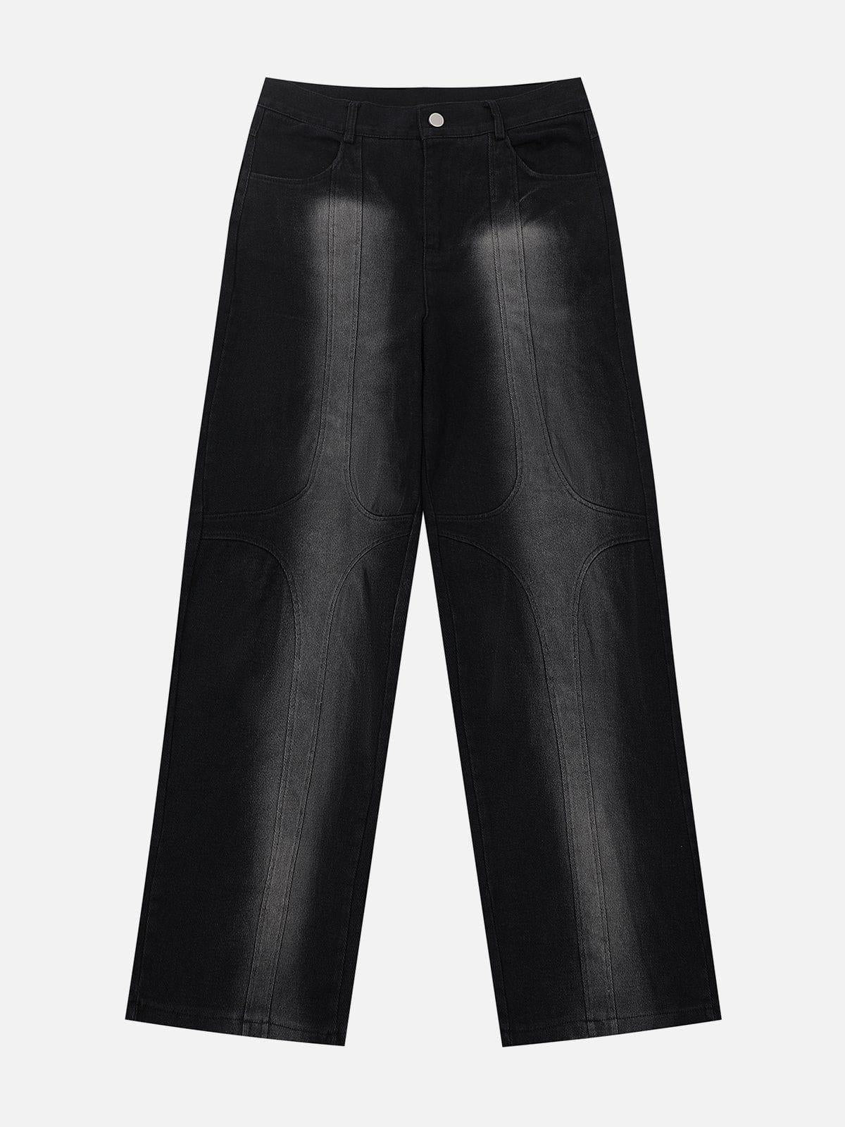 Concert Outfit Patchwork Washed Design Jeans Concert Outfit Patchwork Washed Design Jeans