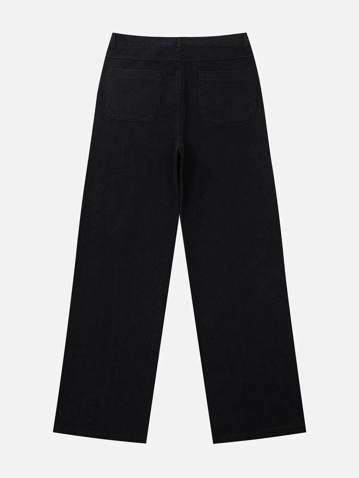 Concert Outfit Patchwork Washed Design Jeans Concert Outfit Patchwork Washed Design Jeans