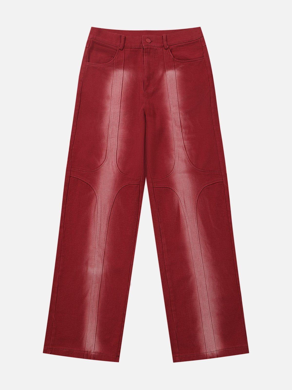 Concert Outfit Patchwork Washed Design Jeans Concert Outfit Patchwork Washed Design Jeans