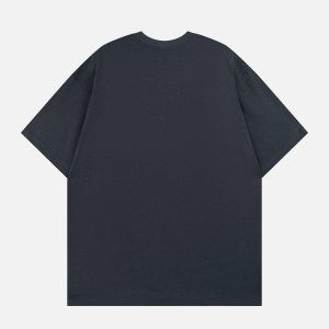 Concert Outfit Peace & Love Music Elements Print Tee