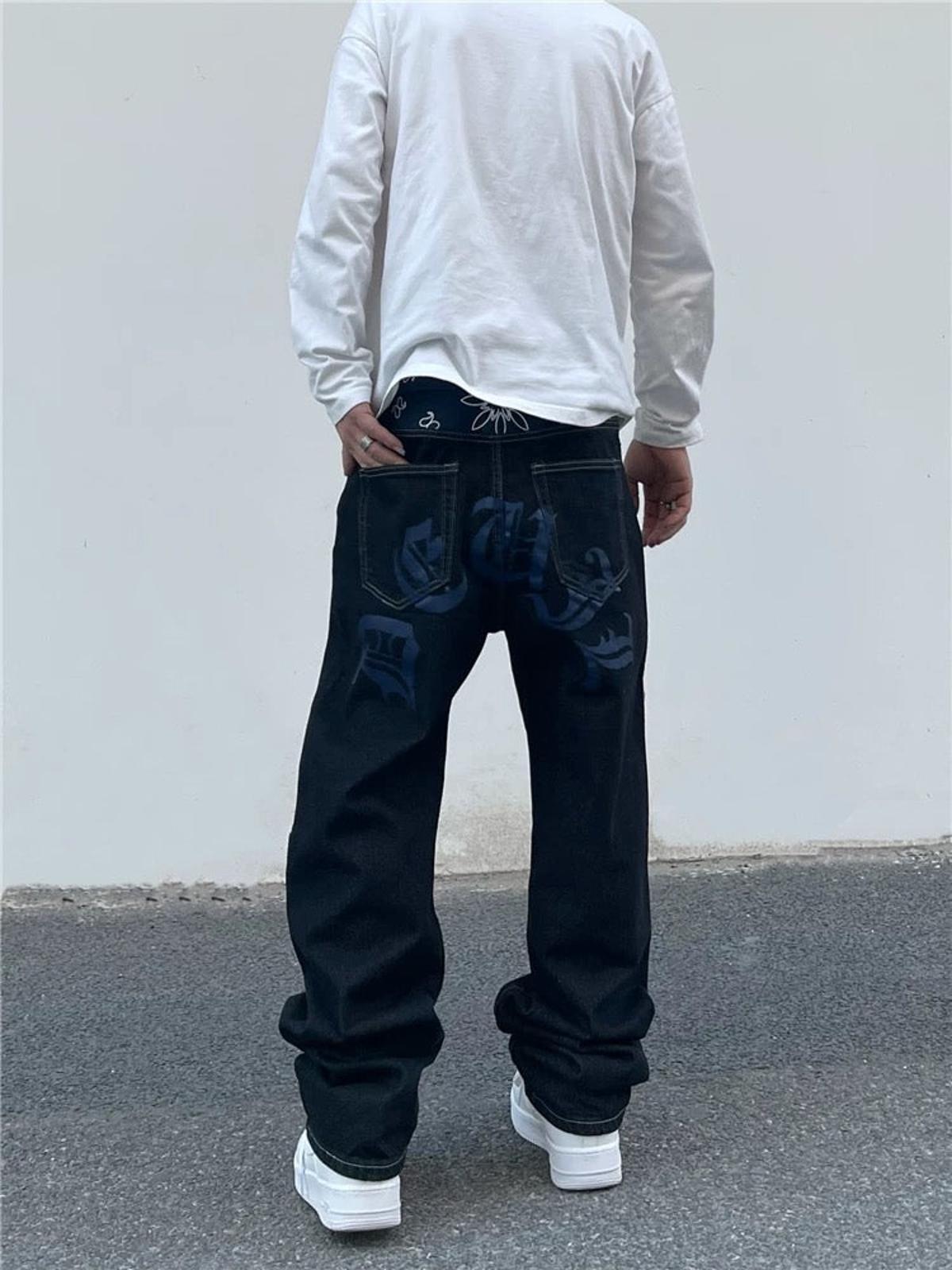 Concert Outfit Petal Letter Straight Jeans Concert Outfit Petal Letter Straight Jeans