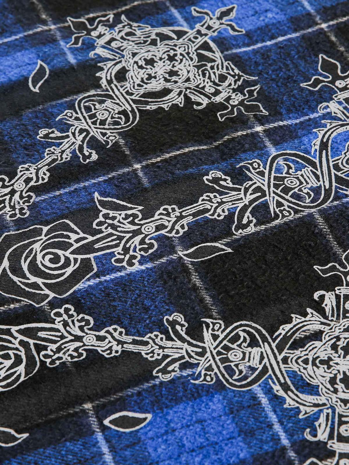 Concert Outfit Plaid Brushed Cardigan Hooded Shirt Concert Outfit Plaid Brushed Cardigan Hooded Shirt