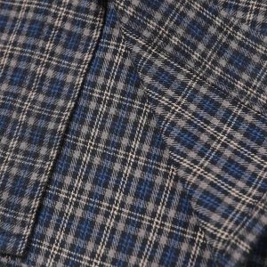 Concert Outfit Plaid Short Sleeve Polo Shirt