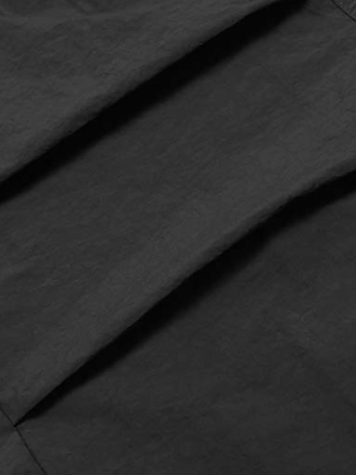 Concert Outfit Pleated Bandage Drawstring Cargo Pants Concert Outfit Pleated Bandage Drawstring Cargo Pants