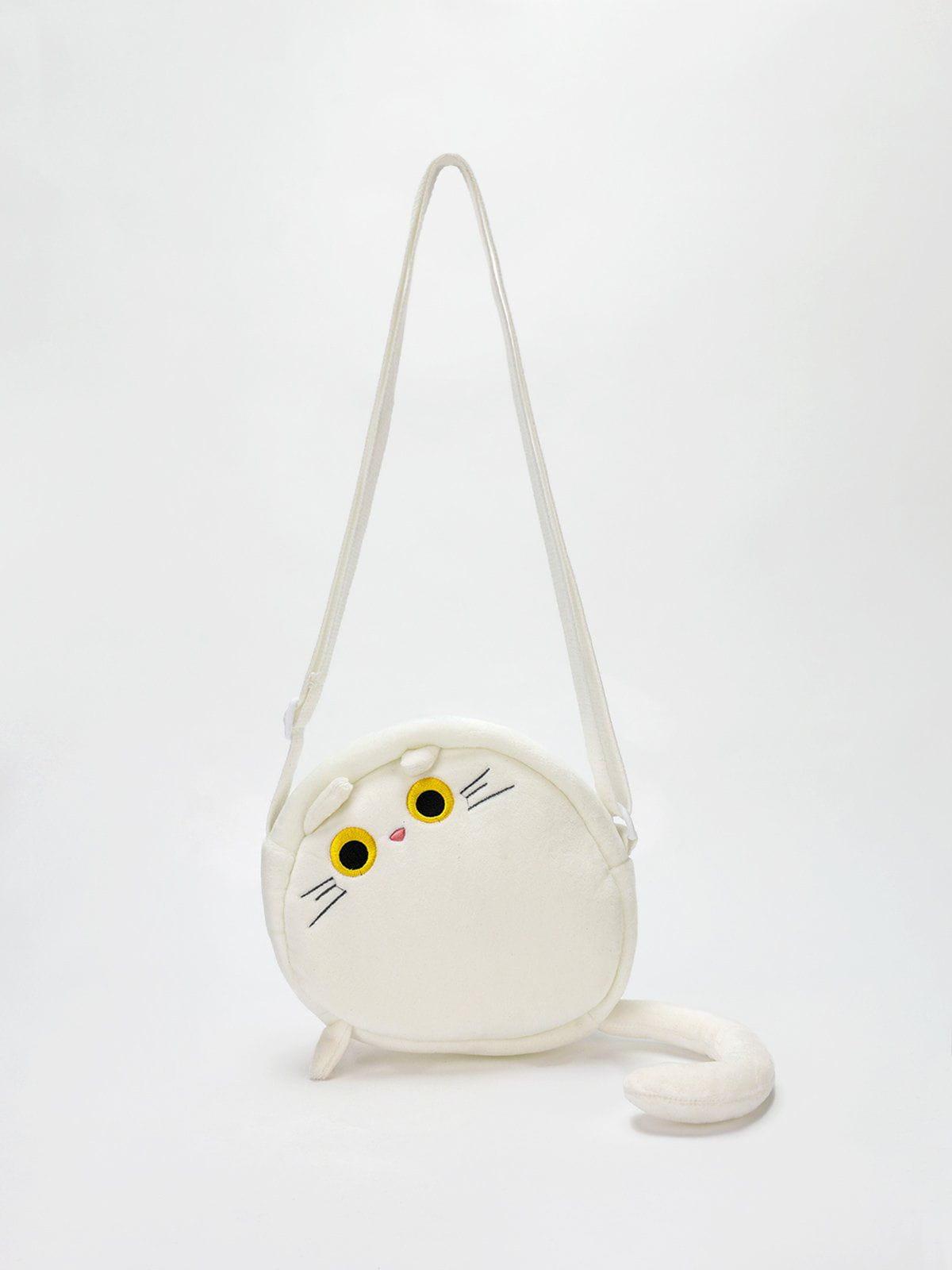 Concert Outfit Plush Cat Crossbody Bag Concert Outfit Plush Cat Crossbody Bag