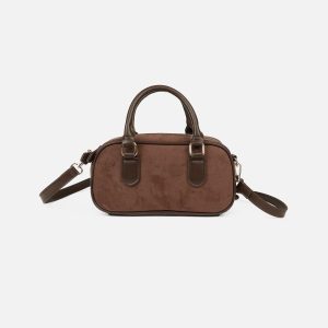 Concert Outfit Plush Dog Suede Bag