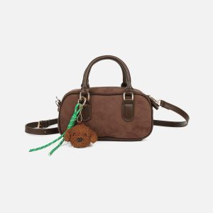 Concert Outfit Plush Dog Suede Bag