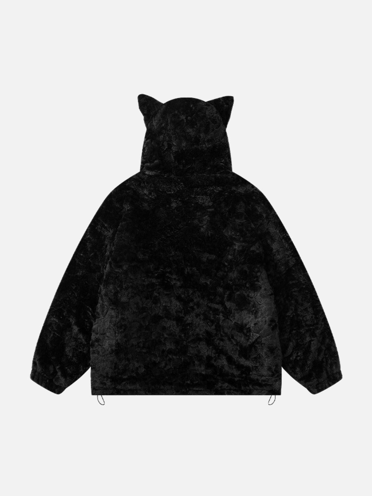 Concert Outfit Plush Ear Hoodie Jacket Concert Outfit Plush Ear Hoodie Jacket