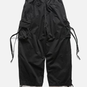 Concert Outfit Pockets with Flap Pants