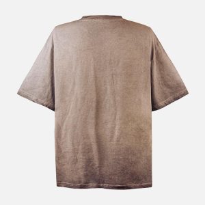 Concert Outfit Portrait Print Crew Neck T-Shirt