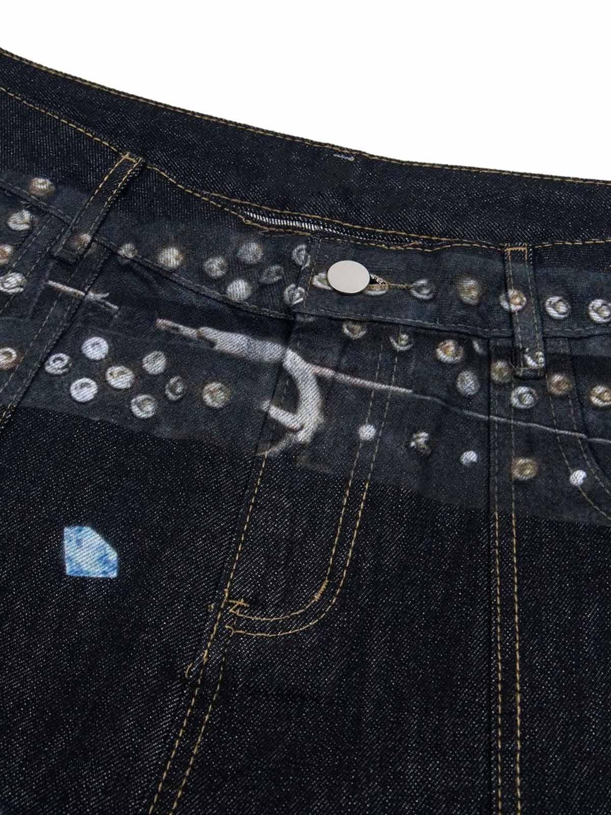 Concert Outfit Print RO Style Baggy Jeans Concert Outfit Print RO Style Baggy Jeans