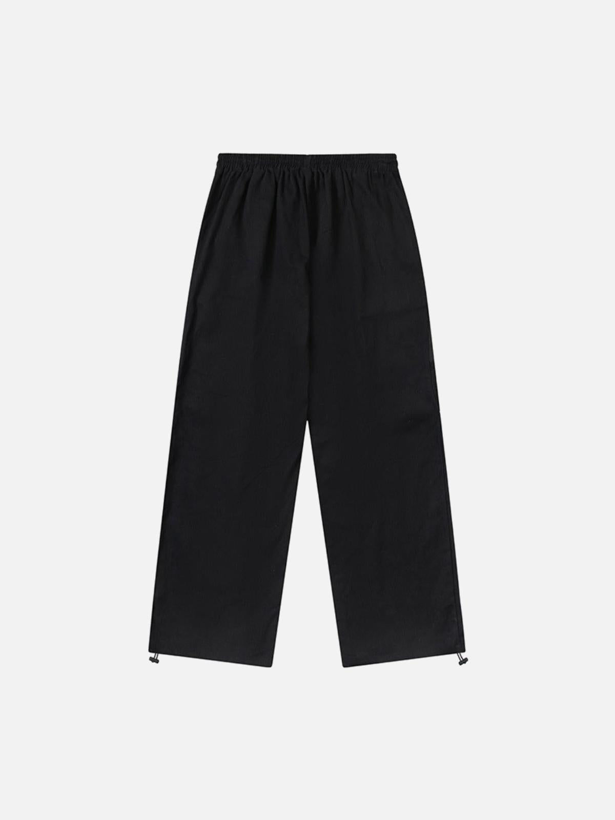 Concert Outfit Printed Drawstring Multi-Pocket Cargo Pants Concert Outfit Printed Drawstring Multi-Pocket Cargo Pants