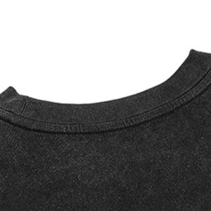 Concert Outfit Protrait Graffiti Crew Neck T-Shirt