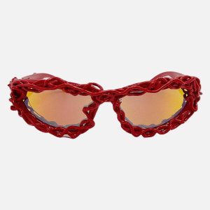 Concert Outfit Punk Hip-Hop Futuristic Sunglasses