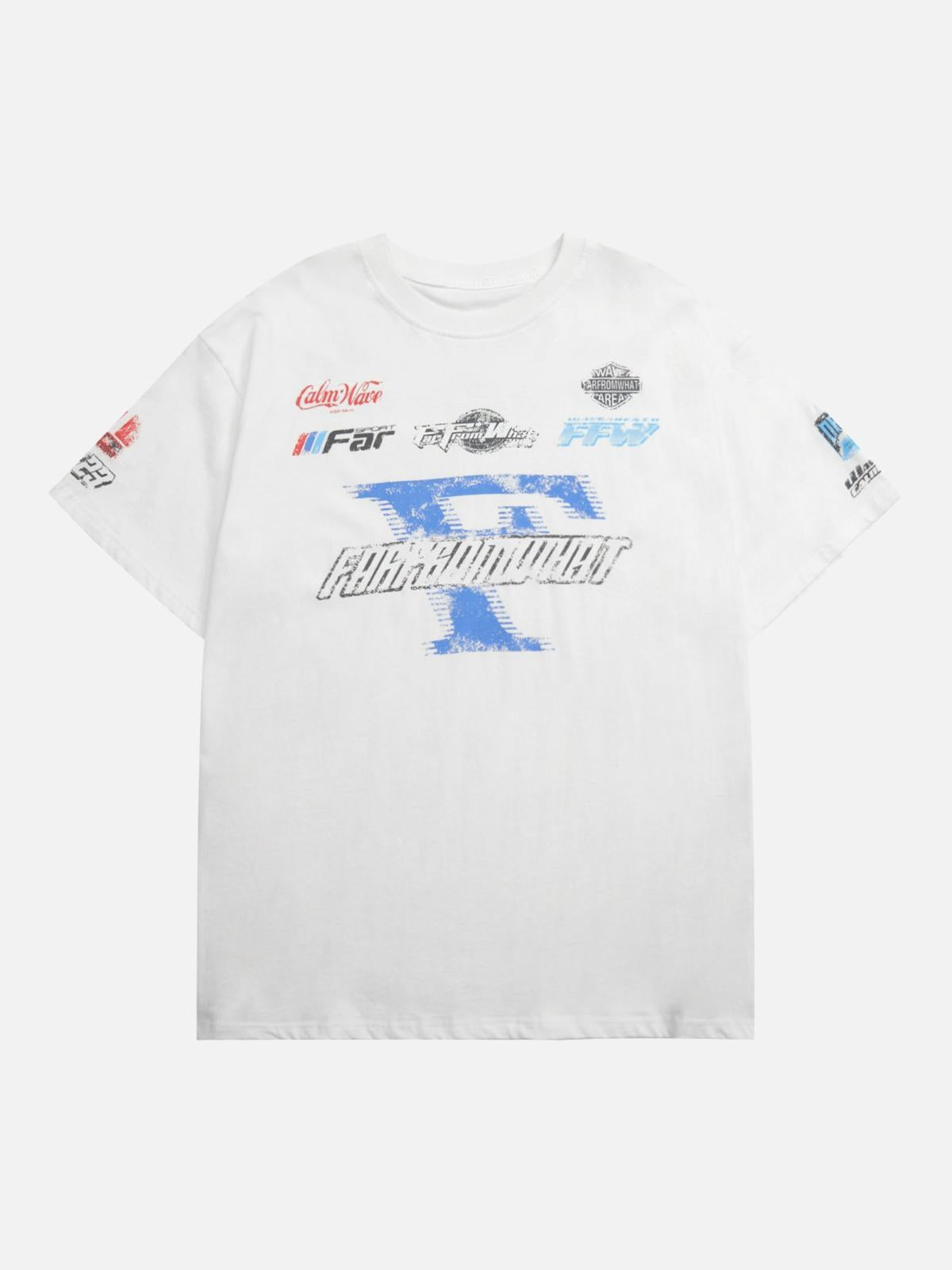Concert Outfit Racing Afterimage Lettering T-Shirt Concert Outfit Racing Afterimage Lettering T-Shirt