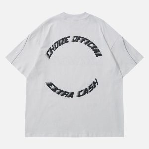 Concert Outfit Racing Elements Stripe Tee