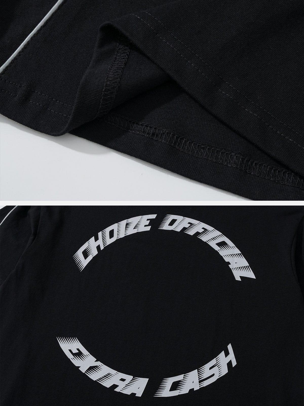 Concert Outfit Racing Elements Stripe Tee Concert Outfit Racing Elements Stripe Tee