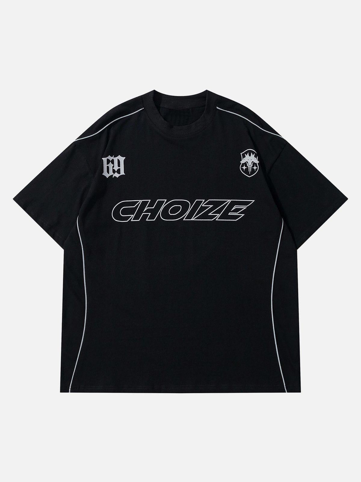 Concert Outfit Racing Elements Stripe Tee Concert Outfit Racing Elements Stripe Tee