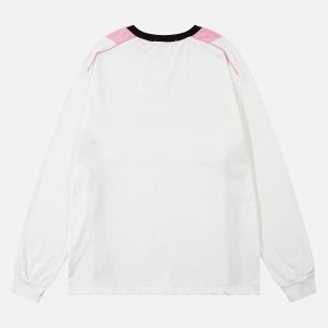 Concert Outfit Racing Oversized Long Sleeve T-Shirt