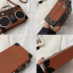 Concert Outfit Radio Style Crossbody Bag