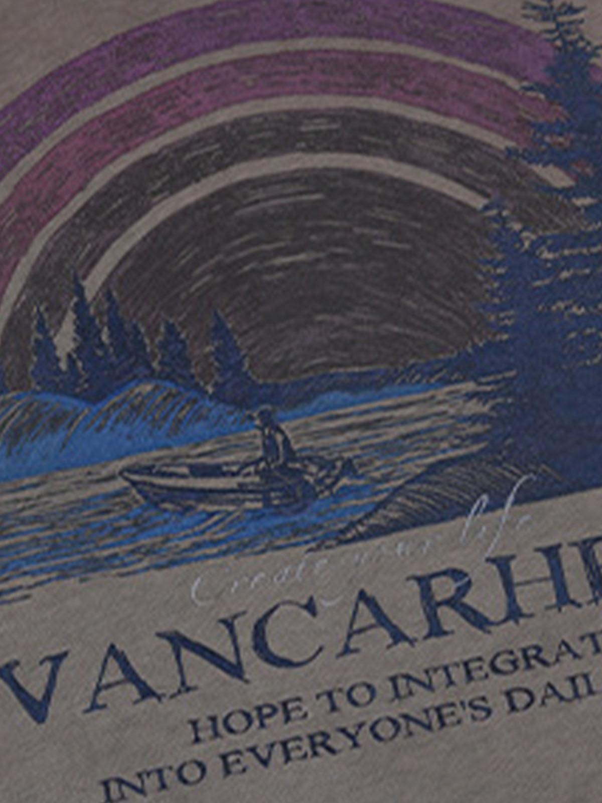 Concert Outfit Rainbow Print Crew Neck T-Shirt Concert Outfit Rainbow Print Crew Neck T-Shirt