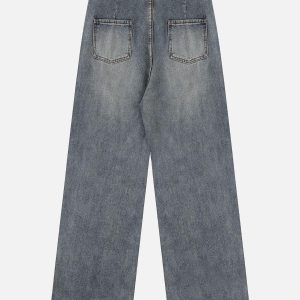 Concert Outfit Removable Butterfly Loose Jeans