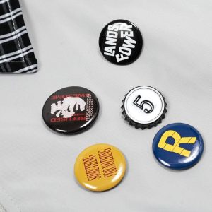Concert Outfit Retro Badge Stitching Work Jacket