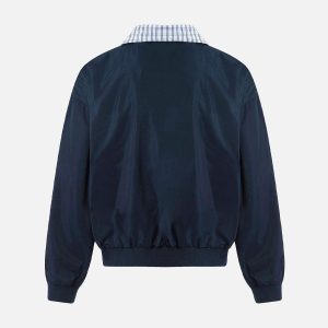 Concert Outfit Retro Badge Stitching Work Jacket