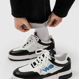 Concert Outfit Retro Bread Slip-On Shoes