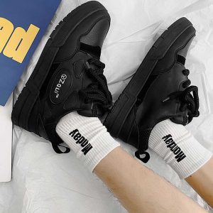 Concert Outfit Retro Casual Board Shoes