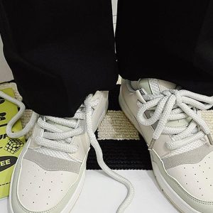 Concert Outfit Retro Casual Board Shoes