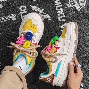 Concert Outfit Retro Casual Couple Sneakers