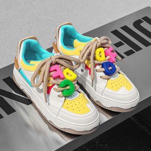 Concert Outfit Retro Casual Couple Sneakers