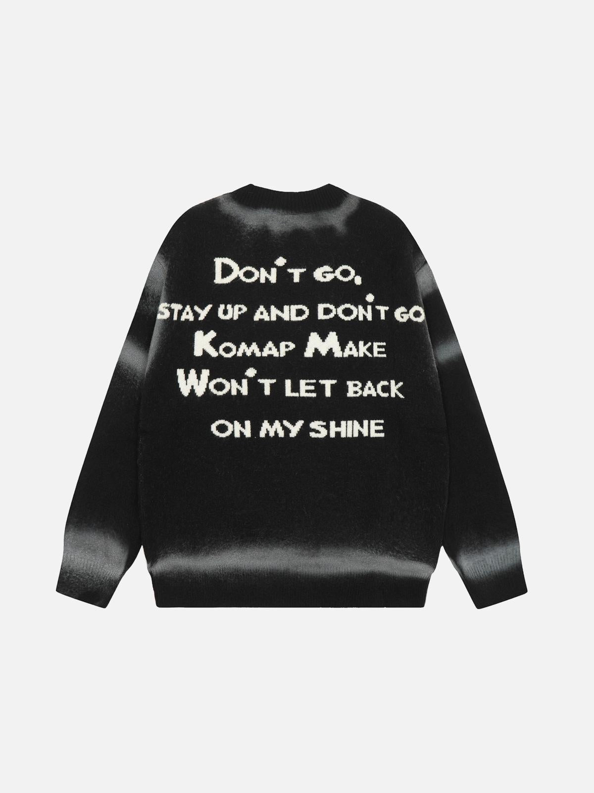 Concert Outfit Retro character YEAH! sweater Concert Outfit Retro character YEAH! sweater