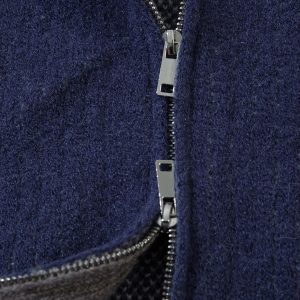 Concert Outfit Retro Contrast Color Cardigan Knitted Sweater