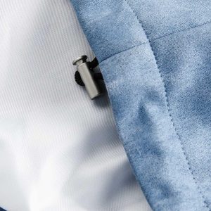 Concert Outfit Retro Contrast Suede Track Jacket