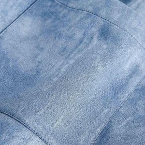 Concert Outfit Retro Contrast Suede Track Pants